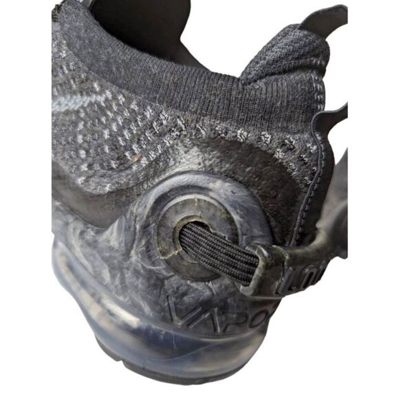 NIKE Air VaporMax 2020 Flyknit "Blk Dark Grey' Running Shoes Size 5Y/W6.5 - Picture 12 of 14